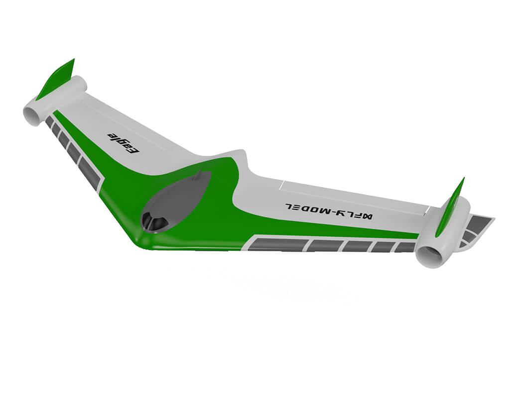 X-Fly Xfly Eagle 40Mm Edf Flying Wing With Gyro - Green (XF115PG-G)