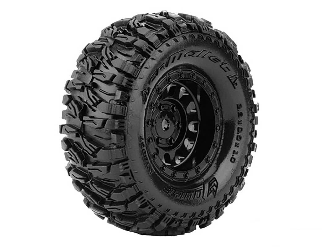 Louise RC Cr Mallet 1/18,1/24 Fr/Rr 1.0" Crawler Tyre/Wheels L-T3367VB