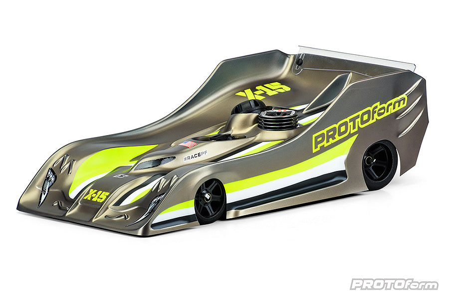 Pro-Line Protoform X15 Body For 1/8Th On Road - Pro-Lite Weight PL1569-25