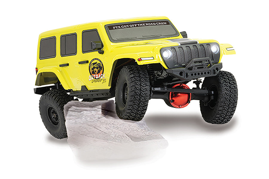 FTX Outback Fury Xc RTR 1:16 Trail Crawler - Yellow FTX5592Y