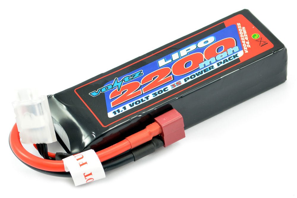 Voltz 2200Mah 3S 11.1V 30C Lipo Battery VZ0422003S