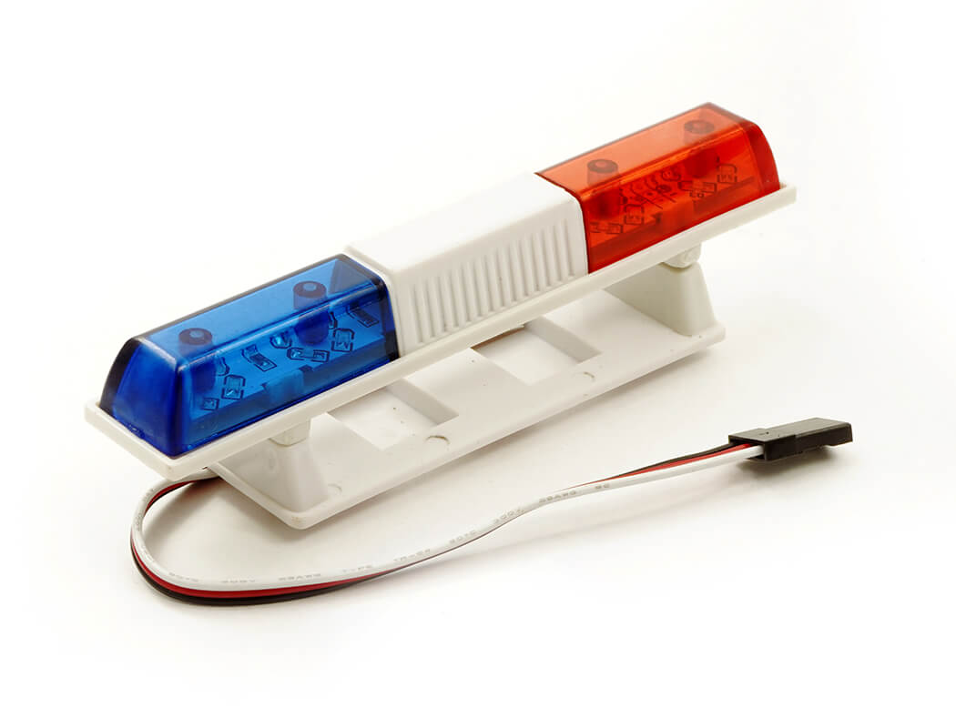 Fastrax Police Square Rooflight Bar W/Led'S FAST2227S