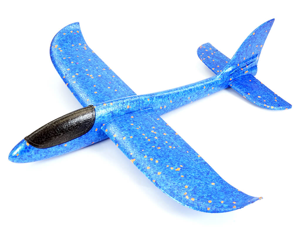 Cml Hand Chuckie Foam Glider Blue 480Mm Wingspan CML001B