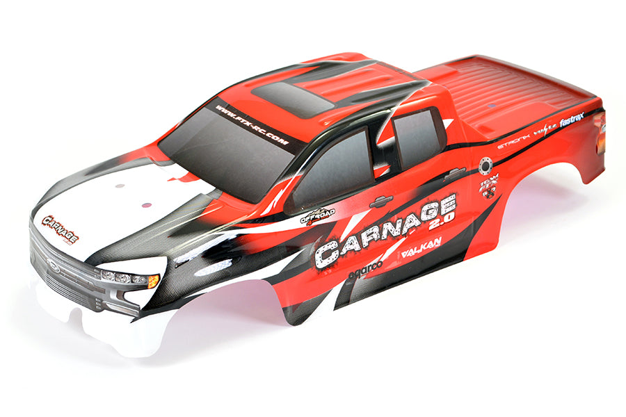 FTX Carnage 2.0 Red Printed Bodyshell FTX6345R
