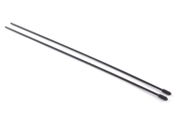 Fastrax Black Antenna Tube W/Tips FAST103B