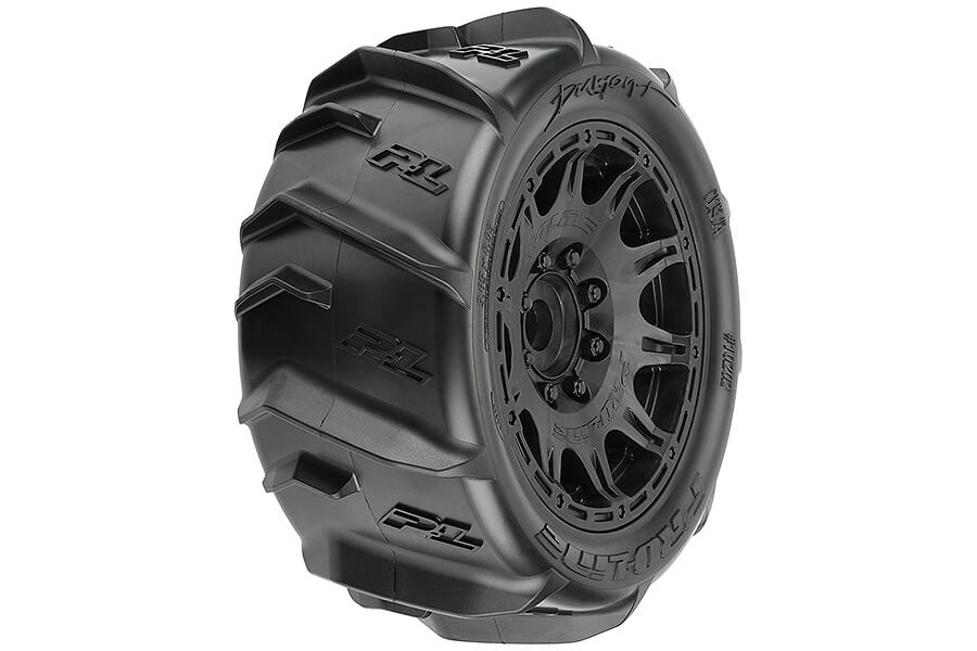 Pro-Line Proline Dumont Paddle Sand/Snow On 5.7" Raid Black Wheels PRO1020210