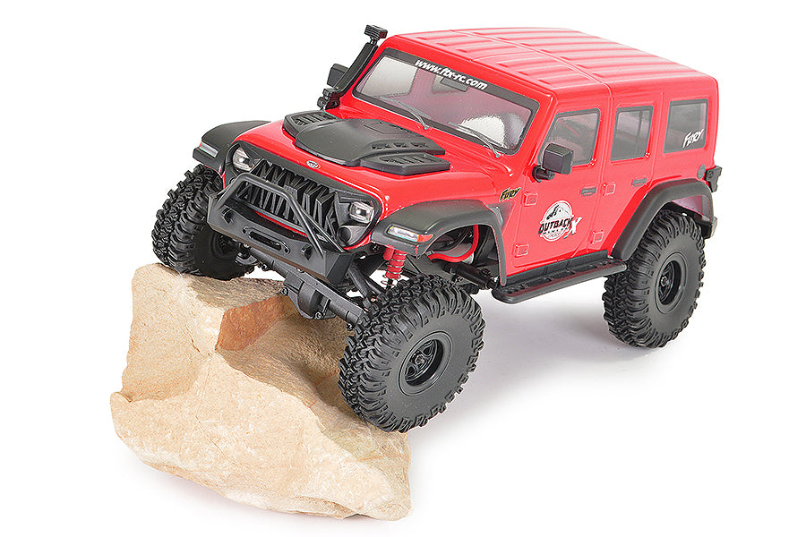 FTX Outback Mini X Fury 1:18 Trail Ready-To-Run Red FTX5525R