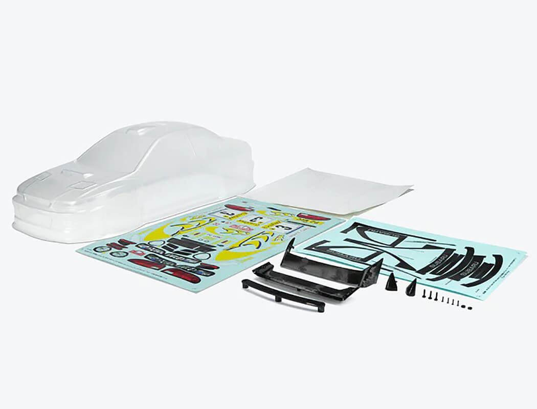 CARISMA M48S SUBARU WRC 1997 CLEAR BODY SET