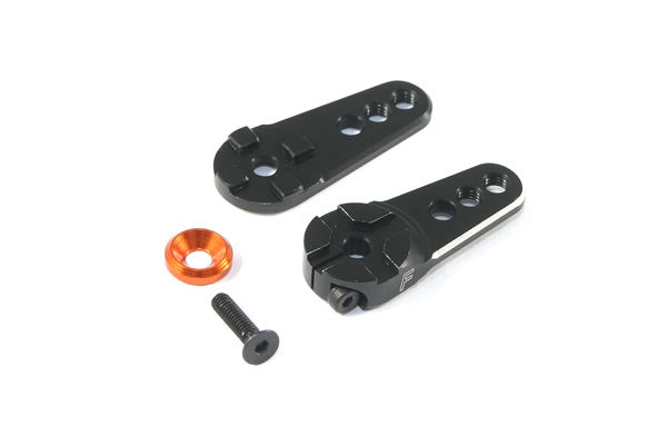 Fastrax 23T Black Aluminium 4-In-1 Servo Horn (Ko/Sanwa) FAST318B