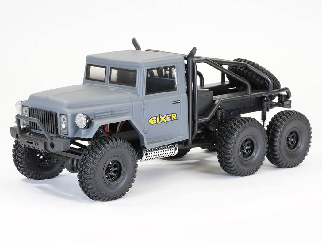 FTX Outback Mini X Sixer 1:18 Trail Ready-To-Run Grey FTX5482GR