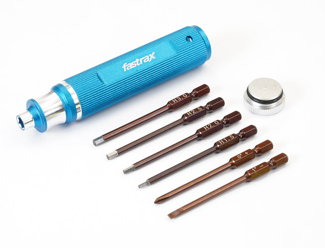 Fastrax 6-Piece Changeable Hand Tool 1.5/2.0/2.5/3.0Mm/Ph/Flat FAST623B