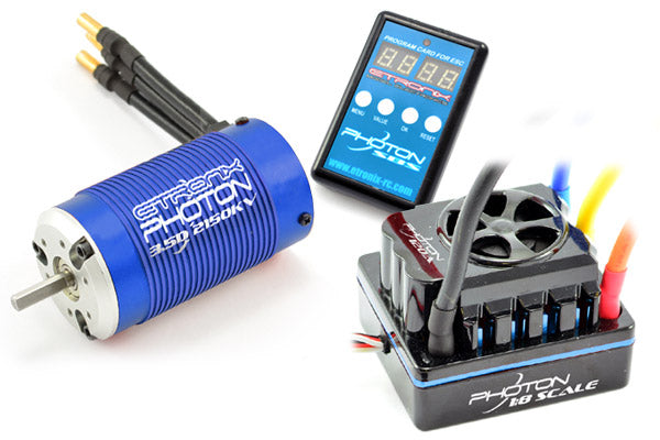 ETRONIX PHOTON 1/8 COMBO W/3.5D 2150KV MOTOR/120A ESC