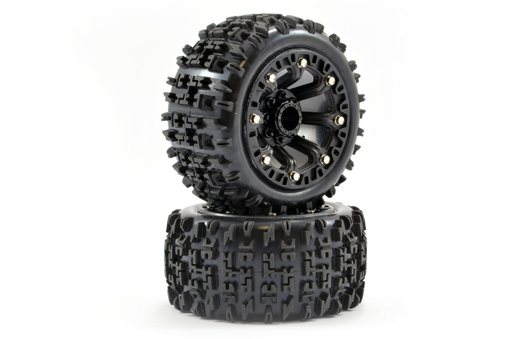 Fastrax 1:16 Jigsaw Mounted 8-Sp Black (Revo/Summ/Sav Xs ) FAST1300B
