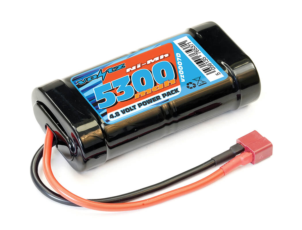 Voltz 5300Mah 4.8V Nimh Stick Pack With Deans Connector VZ0007D