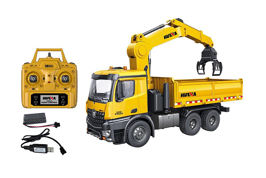 Huina 1:14 RC Timber Grab Dump Truck 2.4G CY1575