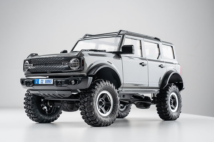 Eazy RC 1/18 Bronx RTR Scale Crawler W/Hardbody - Grey Ezy005Gy