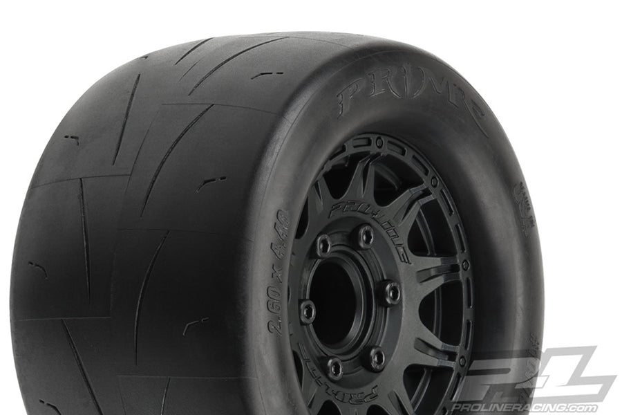 Pro-Line Proline Prime 2.8 Street Tyres On Raid 6X30 Wheels Stamp/Rust PL10116-10
