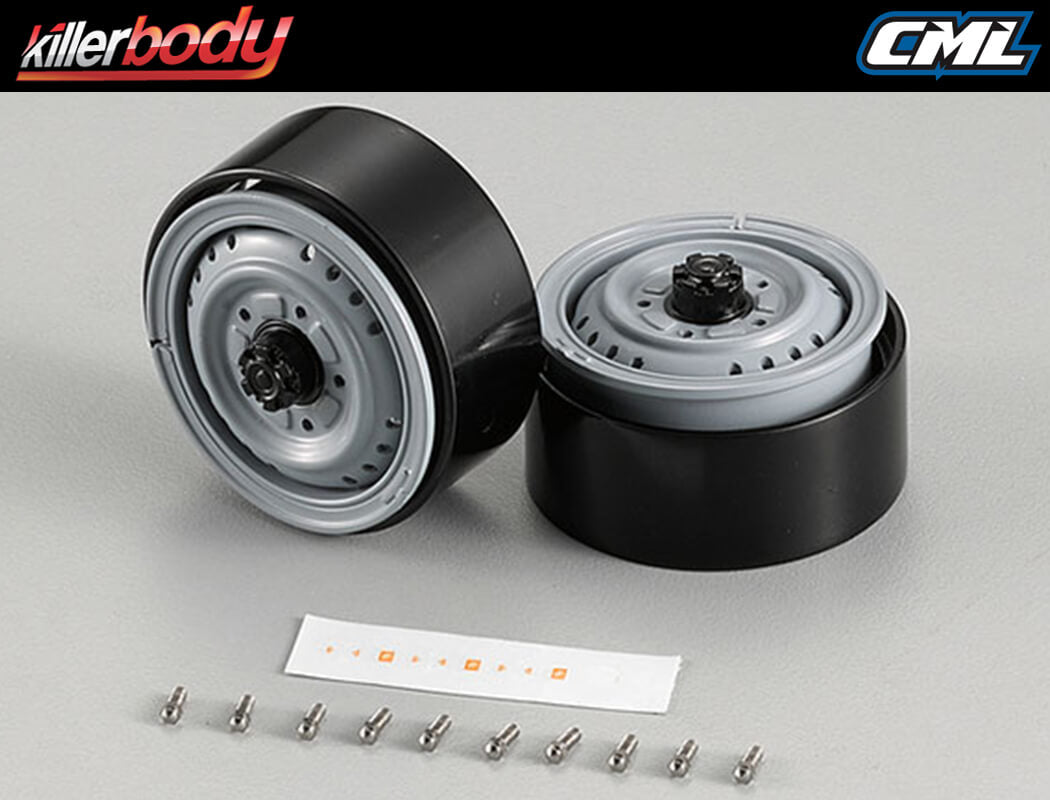 KILLERBODY ALUMINIUM WHEEL 1.68" (FOR KB48691)