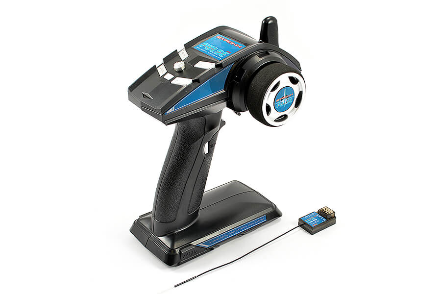 Etronix Pulse Ex3G 3Ch 2.4Ghz Fhss Wheel Radio System ET1107