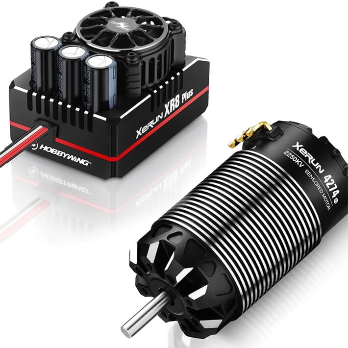 Hobbywing Combo Xr8 Plus G2S Esc & 4274 G3 2250Kv Motor