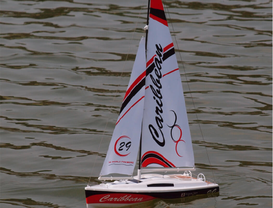 Joysway Caribbean Yacht Red Ready to Run V2.0 Jy8802V2