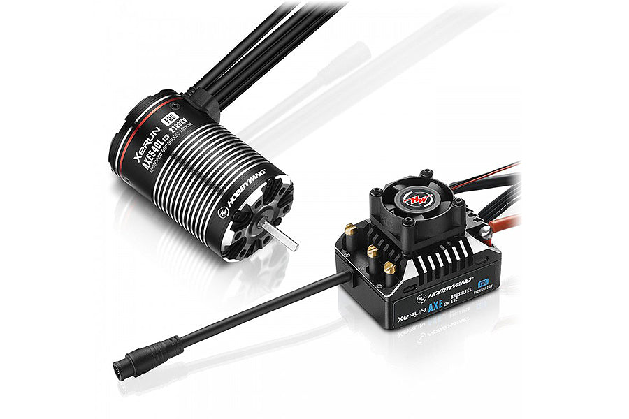 Hobbywing Xerun Axe540L 2100Kv R2 Foc Sensored B/Less Combo HW38020312