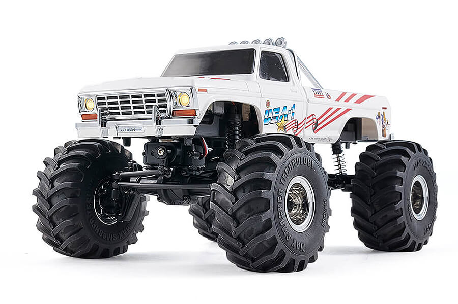 FMS FCX24 1/24Th Smasher 4Wd RTR - White FMS12402RTRWH