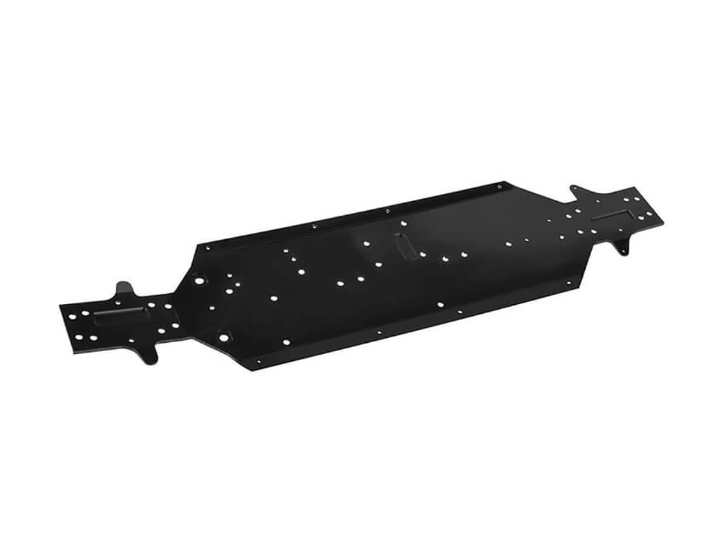Corally Chassis Asuga Xlr Aluminum Black 1 Pc