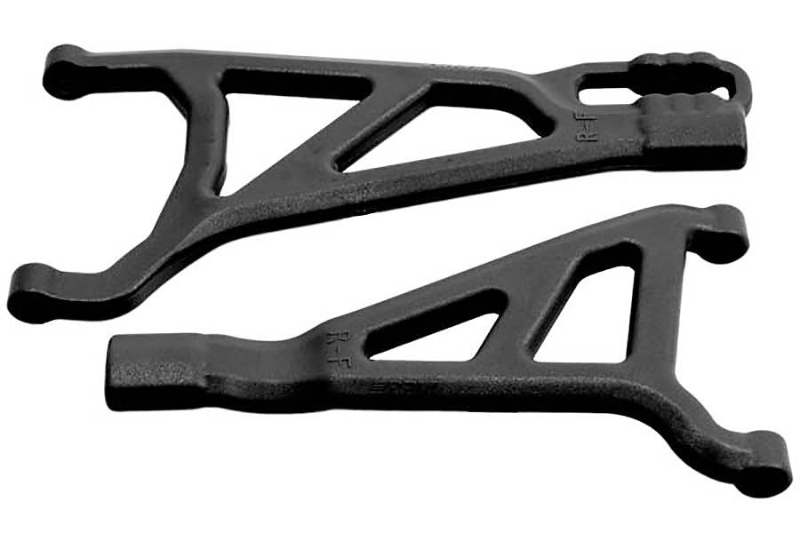RPM BLACK FRONT RIGHT A-ARMS FOR E-REVO BRUSHLESS
