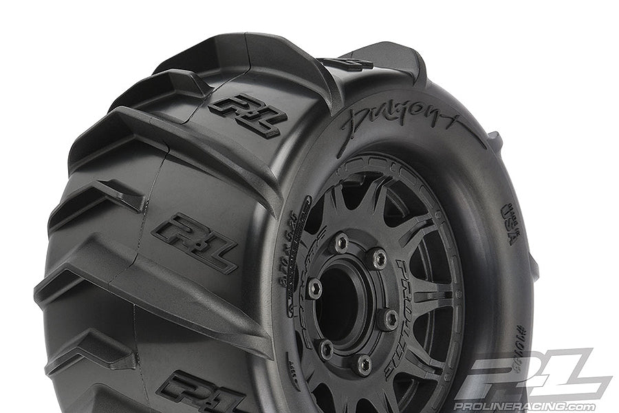 Pro-Line Proline Dumont 2.8" Sand Tyres Raid Blk 6X30 R/Hex 12Mm Wheel PL10193-10