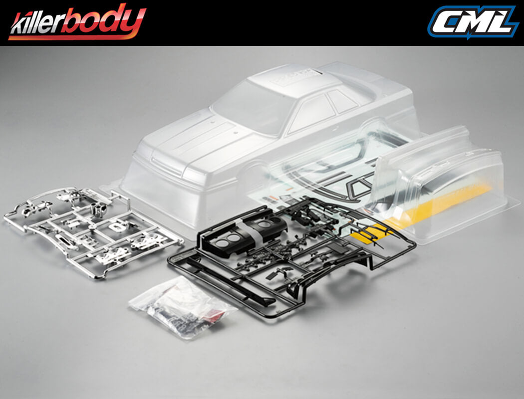 KILLERBODY NISSAN SKYLINE R31 195MM CLEAR BODY