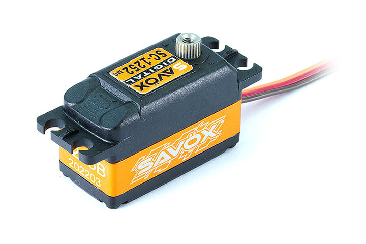 Savox Digital Low Profile Servo 7Kg / 0.07Sec@6V Updated SAV-SC1252MG+
