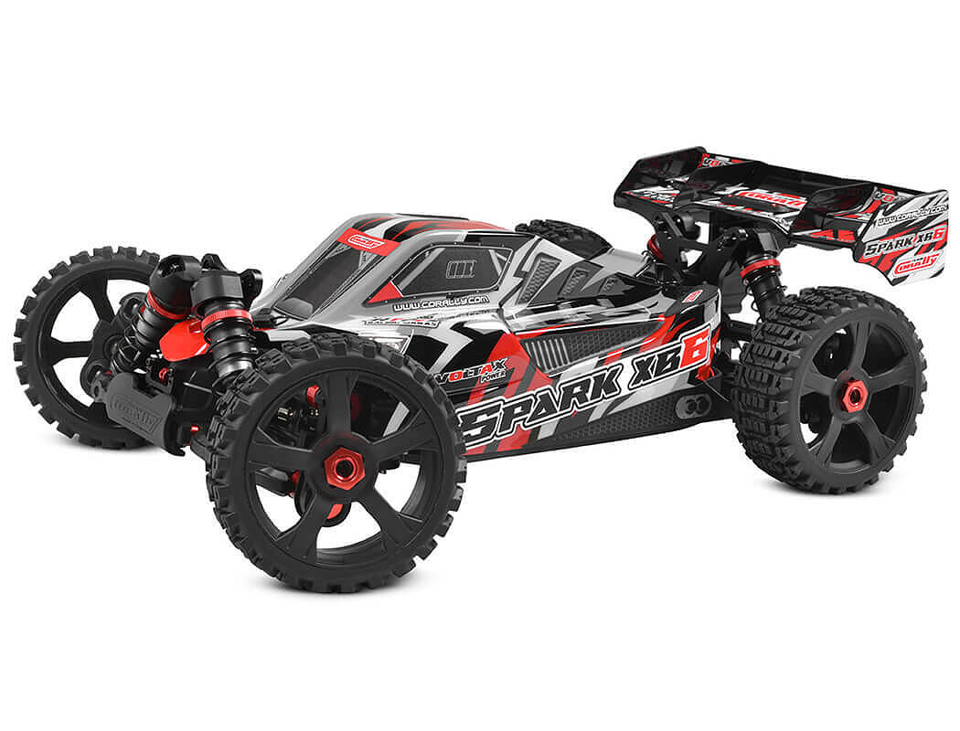 Corally Spark Xb6 6S Brushless Basher Buggy Roller - Red C-00485-R