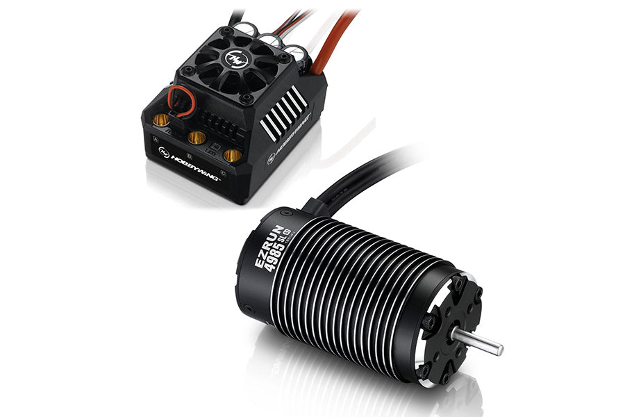 Hobbywing Combo Ezrun Max6 Esc 4985-1650Kv Motor (Black) 5Mm HW38010801