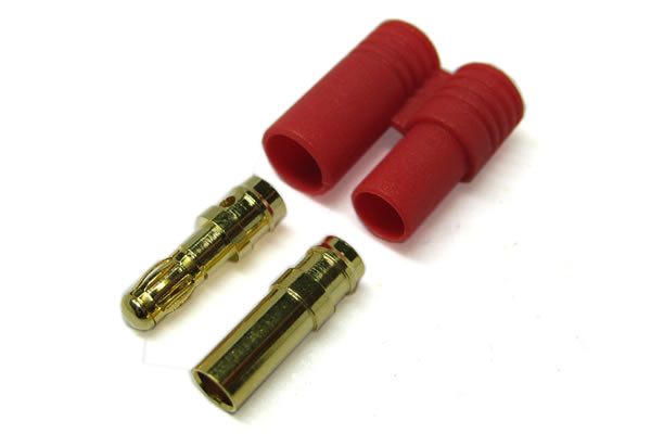 Etronix 3.5Mm Gold Connector W/Housing