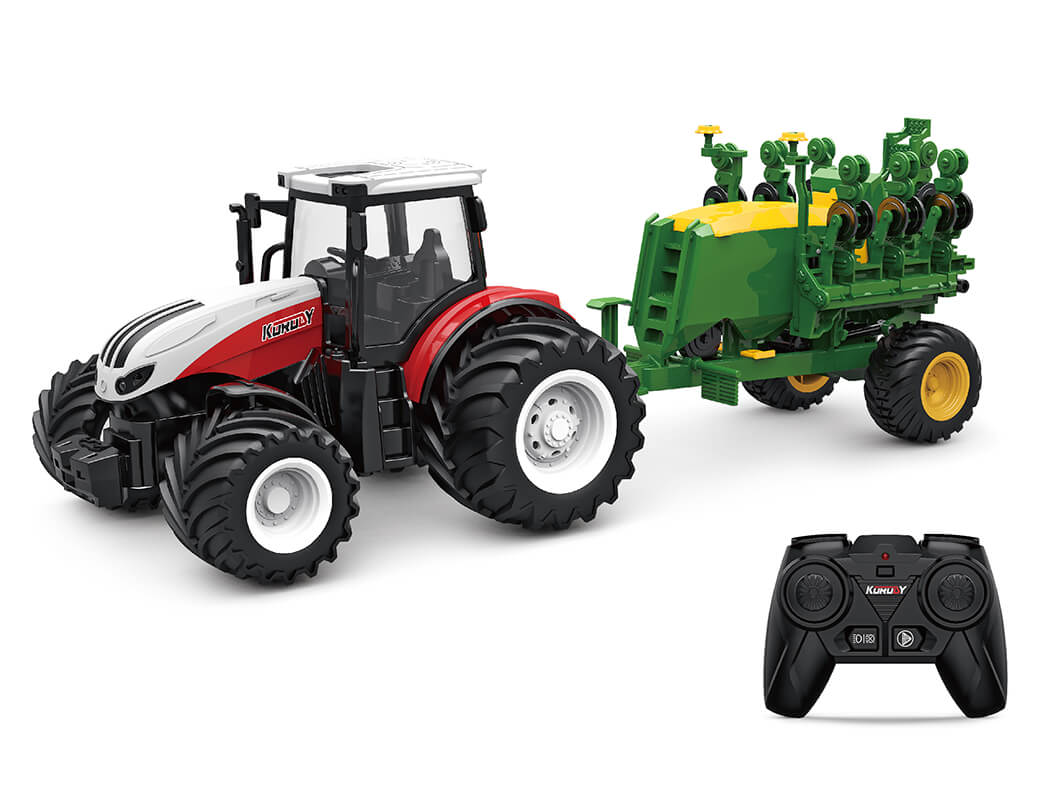 Korody RC 1:24 Tractor With Seeding Trailer K-6646K