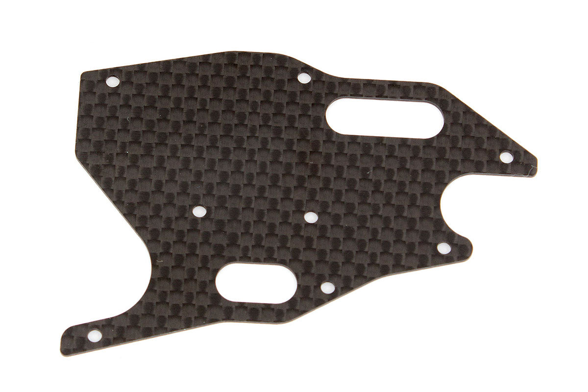 ASSOCIATED RC8B3.1 FT GRAPHITE ARM STIFFENERS - FRONT