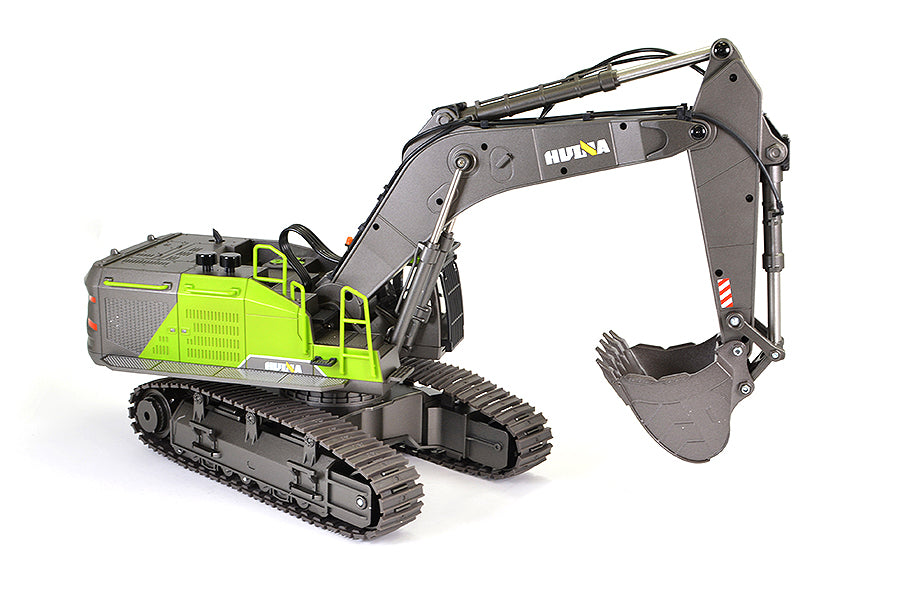 HUINA 1/14TH EXCAVATOR DIECAST CAB/BUCKET, HI-TORQUE DIG SYSTEM