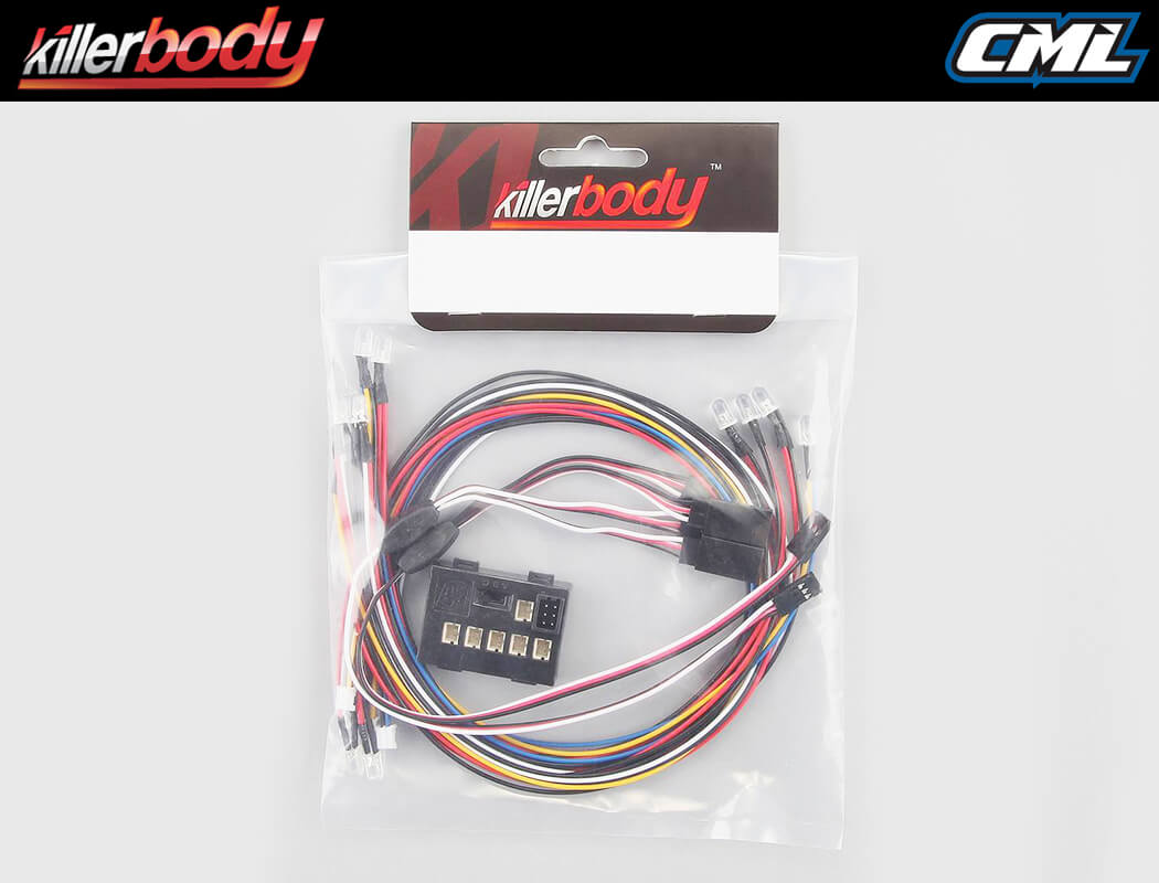 Killerbody Led Light System W/Control Box (12 Leds) KB48102