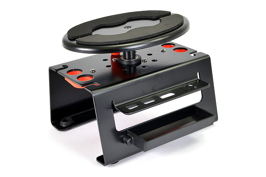 Fastrax Deluxe Alum Locking Rotating Maintenance Stand - Black FAST404BK