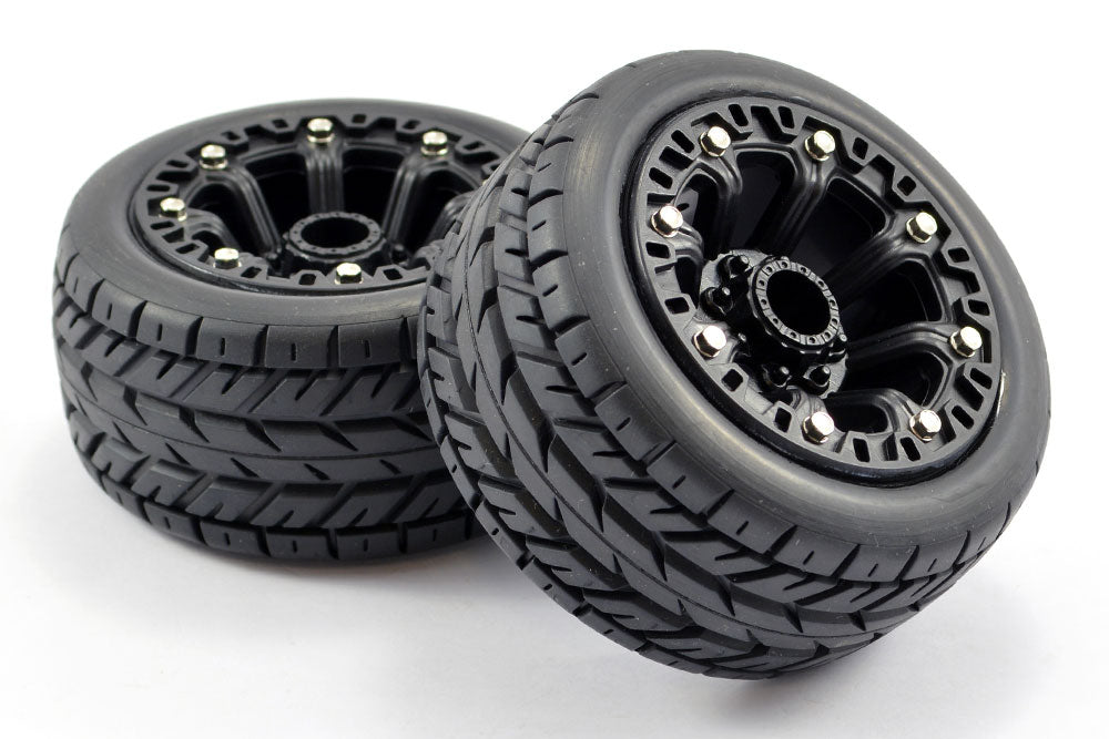 Fastrax 1:16 Eagle Mounted 8-Sp Black (Revo/Summ/Sav Xs) FAST1301B