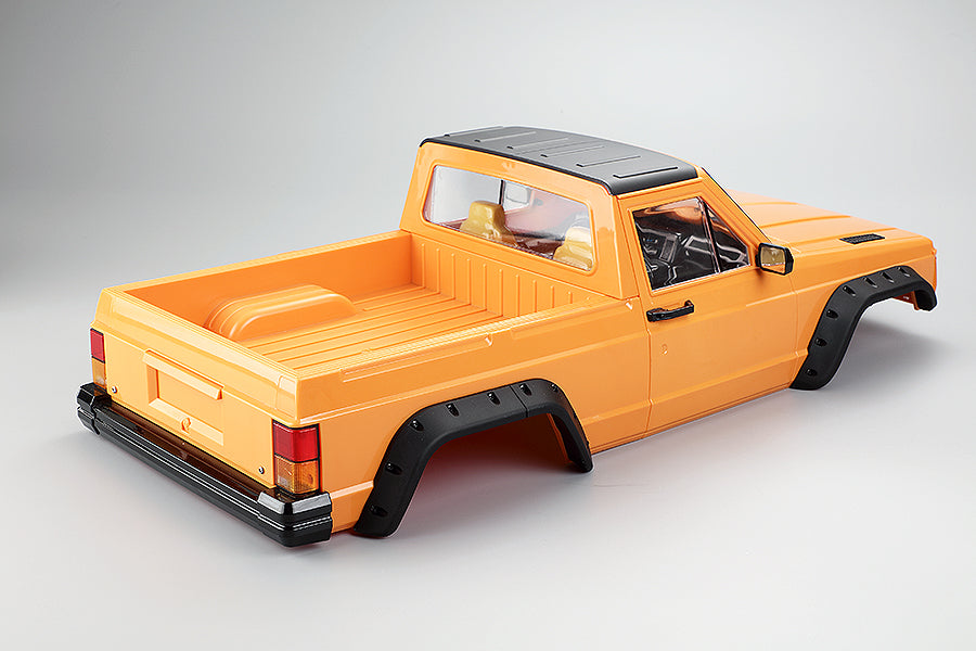 FASTRAX 1/10 ROCKEE PICK-UP & INTERIOR HARDBODY 313mm - Orange