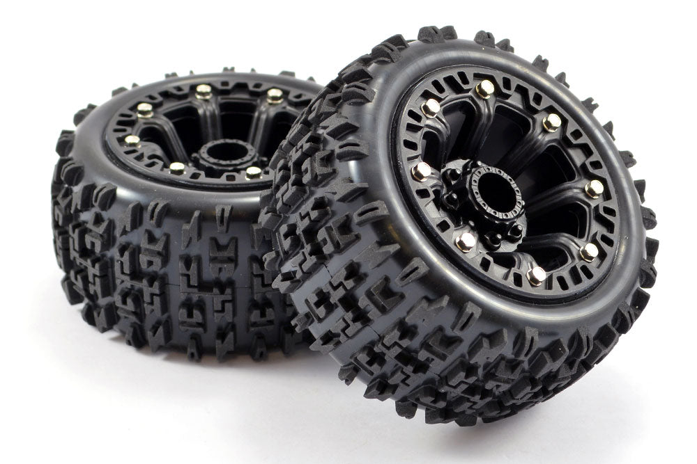 Fastrax 1:16 Jigsaw Mounted 8-Sp Black (Revo/Summ/Sav Xs ) FAST1300B
