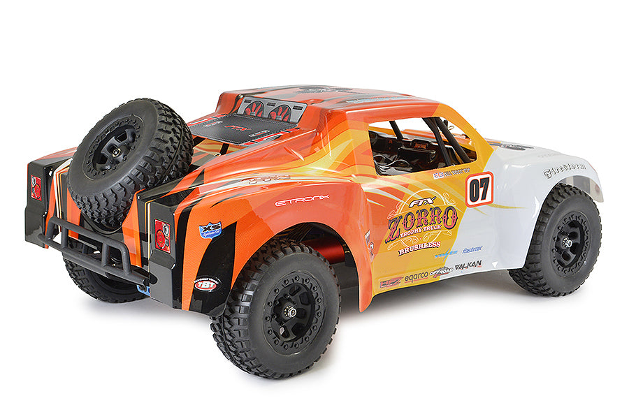 FTX Zorro 1/10 Trophy Truck Ep Brushless 4Wd Rtr-Orange/White FTX5557WO