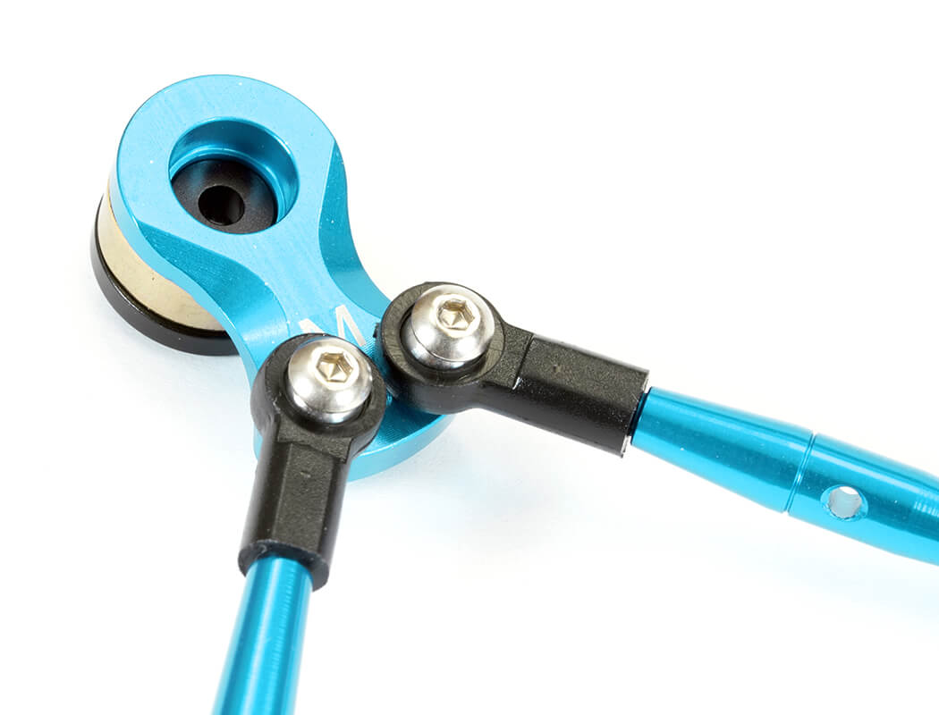 FASTRAX TAMIYA CW-01 ALUMINIUM STEERING SERVO SAVER ASSEEMBLY