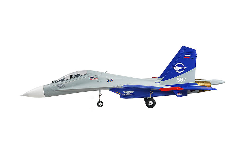 X-Fly Xfly Twin 50Mm Su-27 Edf 750Mm Jet W/O Tx/Rx/Batt - Grey XF109P-F