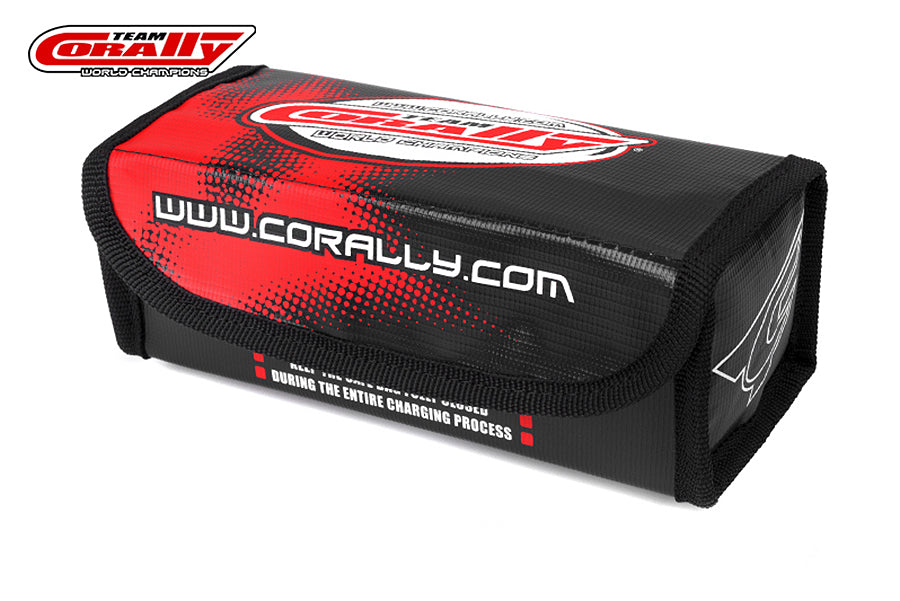 Corally Lipo Safe Bag Sport For 2 Pcs 2S Hard Case Battery Packs