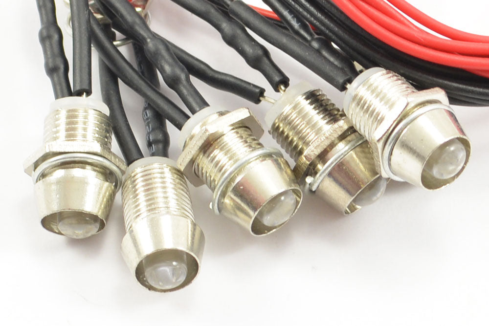 Fastrax Red Headlights (6Pc) FAST199R-6
