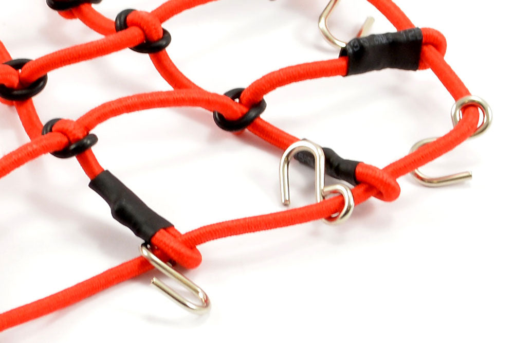 Fastrax Luggage Net W/Hooks L130Mm X W110Mm (Unstretched) (Fast2311R)