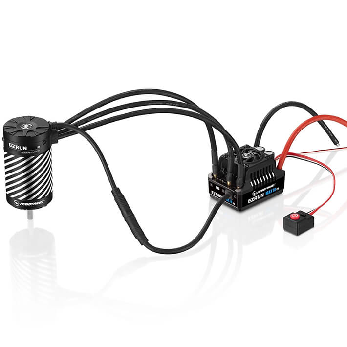 Hobbywing Combo Max10 G2 140A Esc 3665Sd 2400Kv Blk G3 Motor HW38020343